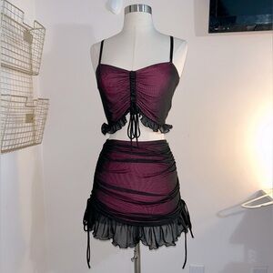 Dolls Kill - Matching set; skirt & top